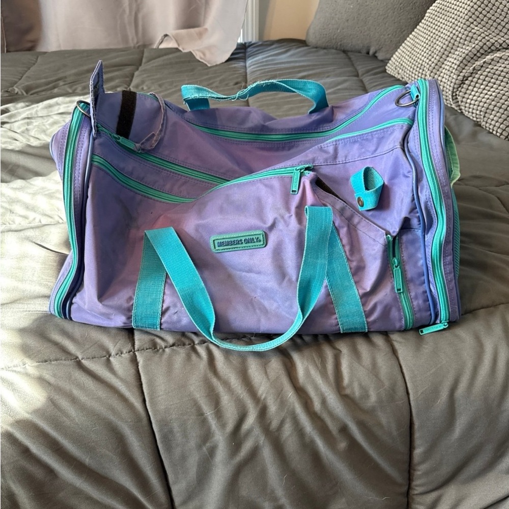 Vintage members only duffle